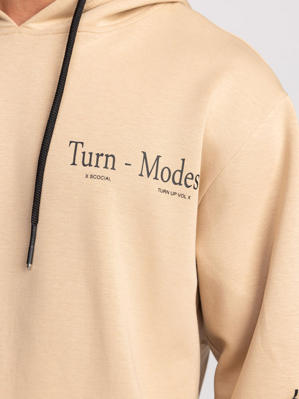 FASHION HOODIE Beige / XXL