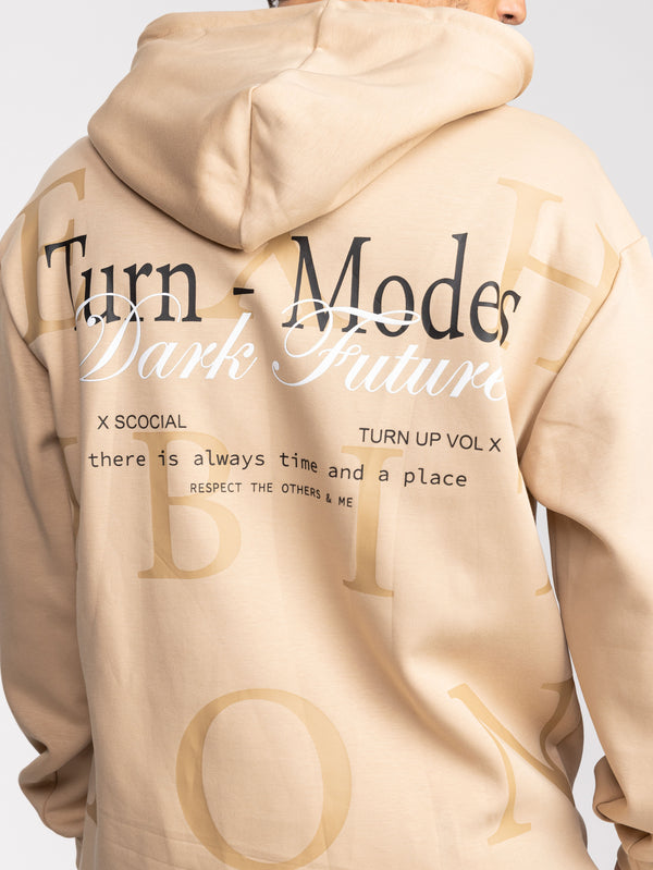 FASHION HOODIE Beige / XXL