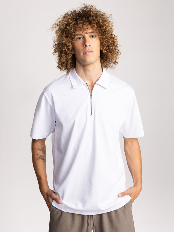 POLO SHIRT White / XXL