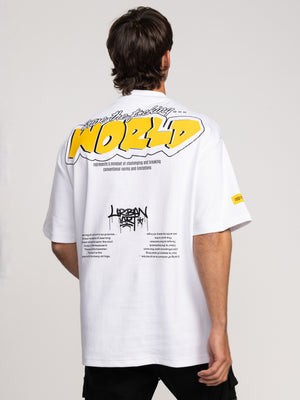 T-SHIRT OVER SIZE White / XXL