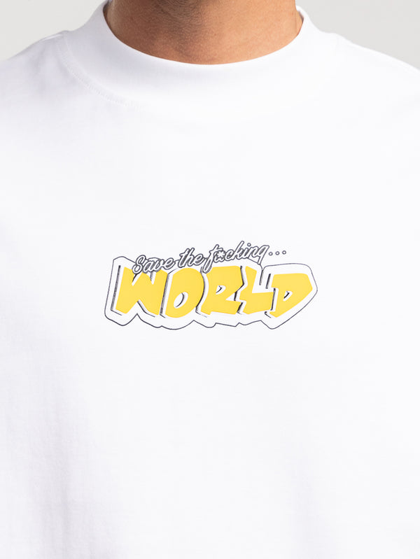 T-SHIRT OVER SIZE White / XXL