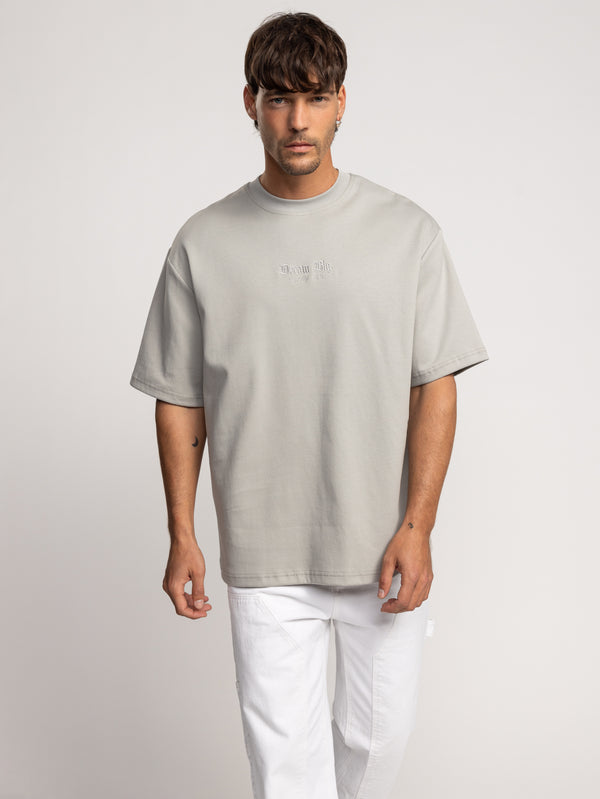 T-SHIRT OVER SIZE Light Gray / XXL