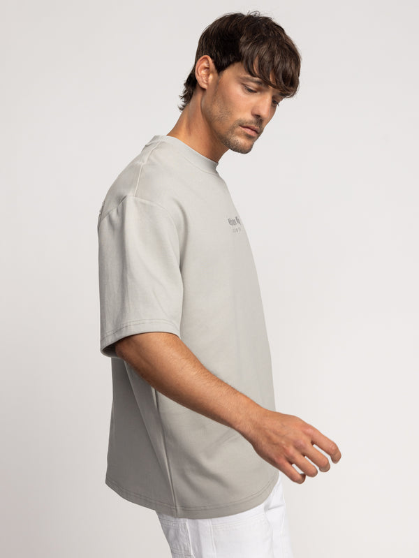 T-SHIRT OVER SIZE Light Gray / XXL
