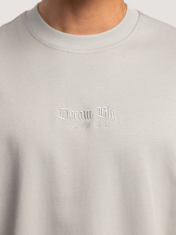 T-SHIRT OVER SIZE Light Gray / XXL