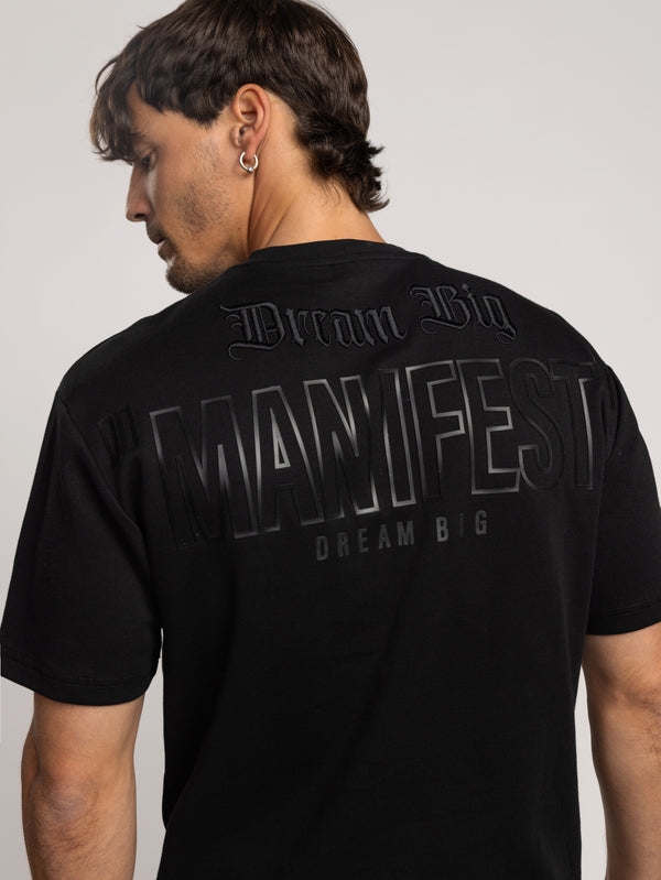 T-SHIRT OVER SIZE Black / XXL