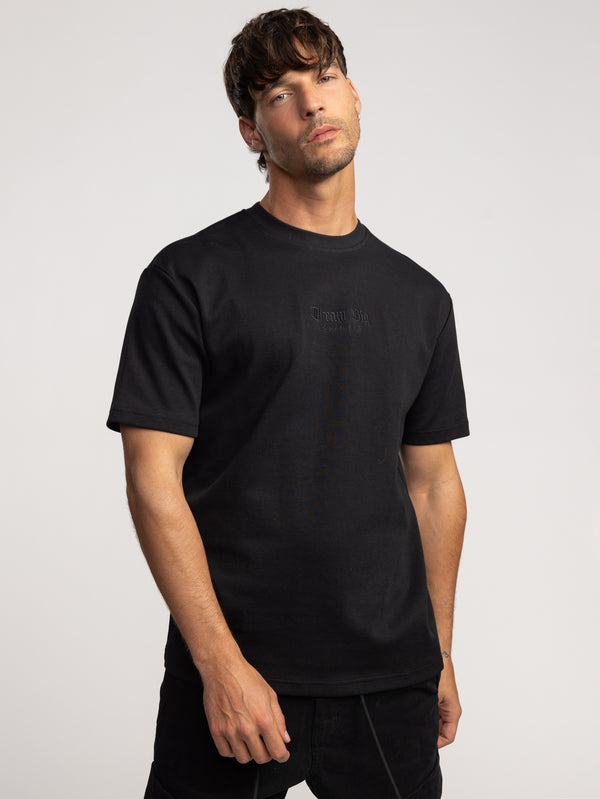 T-SHIRT OVER SIZE Black / XXL
