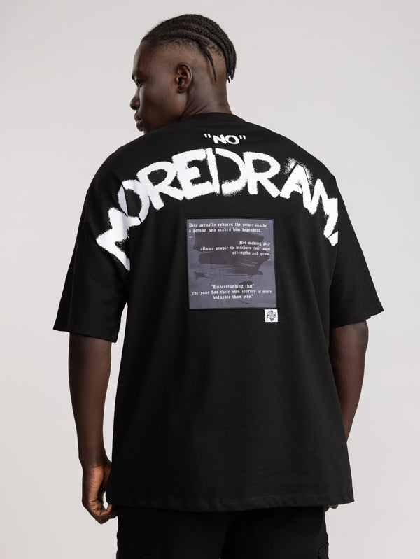 T-SHIRT OVER SIZE Black / XXL