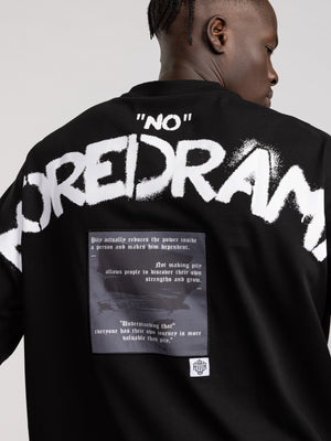 T-SHIRT OVER SIZE Black / XXL