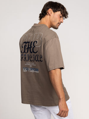 T-SHIRT OVER SIZE Brown / XXL