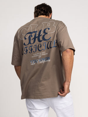 T-SHIRT OVER SIZE Brown / XXL