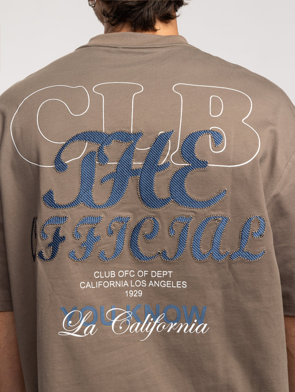 T-SHIRT OVER SIZE Brown / XXL