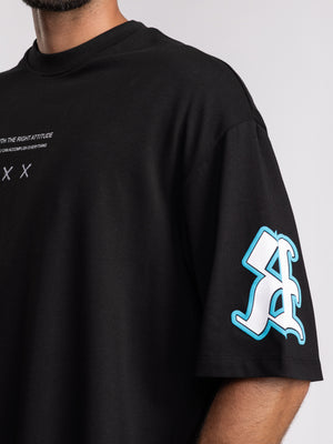 T-SHIRT OVER SIZE Black / XXL
