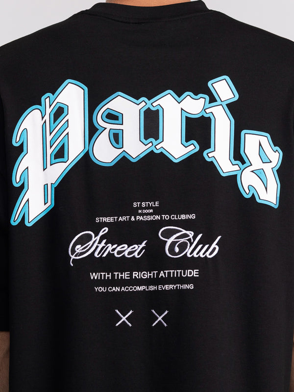 T-SHIRT OVER SIZE Black / XXL