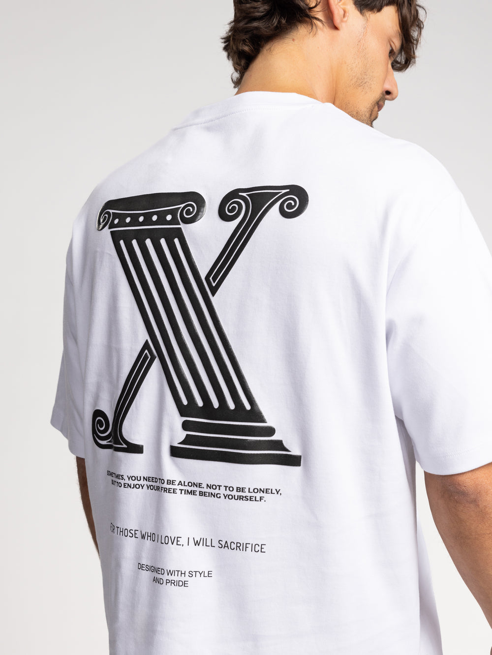 T-SHIRT OVER SIZE Cream / XXL