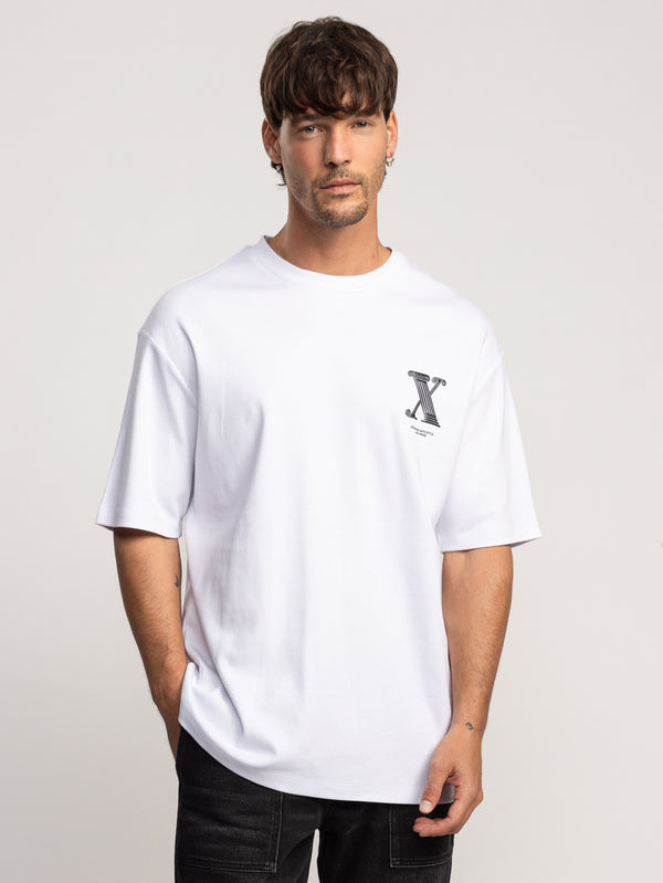 T-SHIRT OVER SIZE Cream / XXL