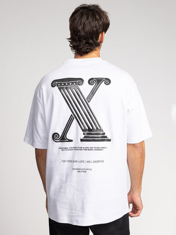 T-SHIRT OVER SIZE Cream / XXL