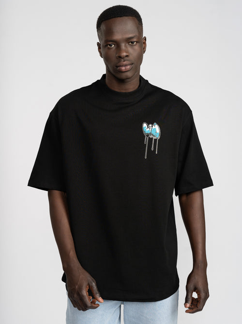 T-SHIRT OVER SIZE Black / XXL