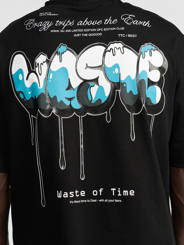 T-SHIRT OVER SIZE Black / XXL
