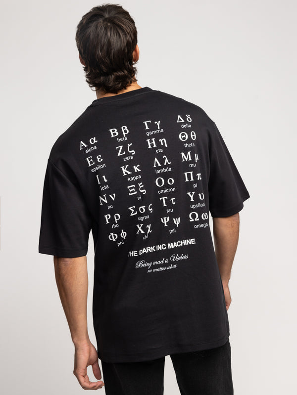 T-SHIRT OVER SIZE Black / XXL