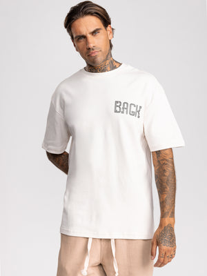 T-SHIRT OVER SIZE Cream / XXL