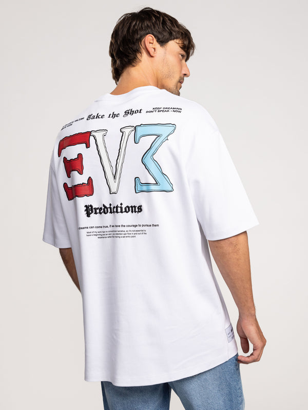 T-SHIRT OVER SIZE Cream / XXL