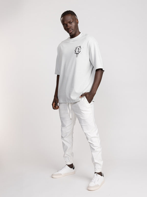 T-SHIRT OVER SIZE Light Gray / XXL