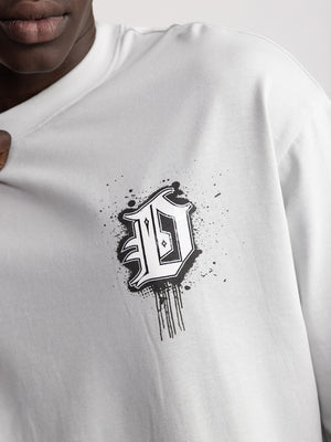 T-SHIRT OVER SIZE Light Gray / XXL