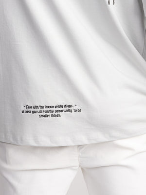 T-SHIRT OVER SIZE Light Gray / XXL