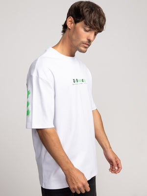 T-SHIRT OVER SIZE Cream / XXL