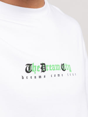 T-SHIRT OVER SIZE Cream / XXL