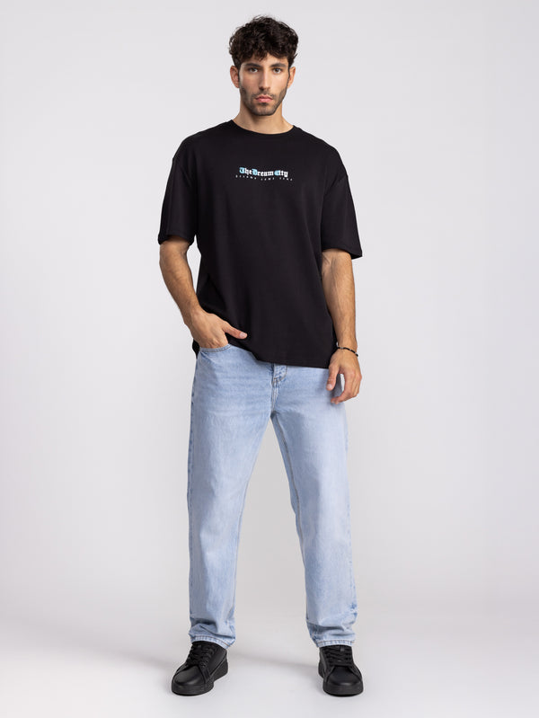 T-SHIRT OVER SIZE Black / XXL