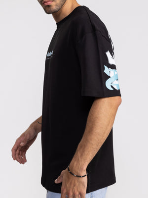 T-SHIRT OVER SIZE Black / XXL
