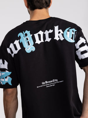 T-SHIRT OVER SIZE Black / XXL