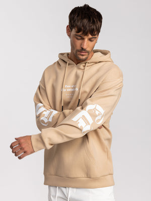 FASHION HOODIE Beige / XXL
