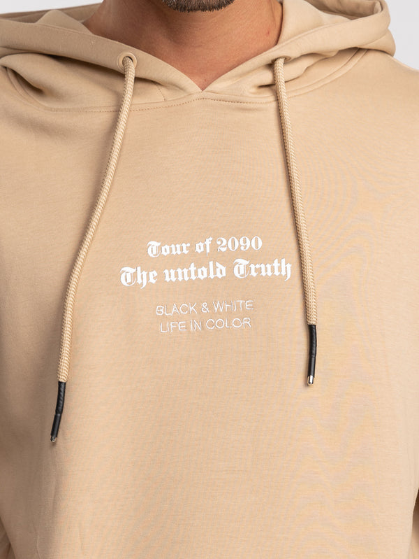 FASHION HOODIE Beige / XXL