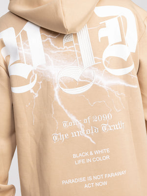 FASHION HOODIE Beige / XXL