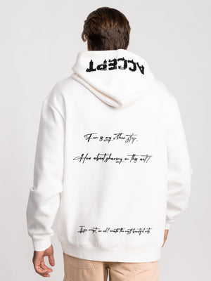 FASHION HOODIE White / XXL