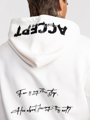 FASHION HOODIE White / XXL
