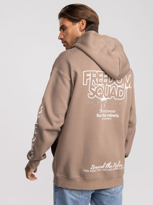 FASHION HOODIE Brown / XXL
