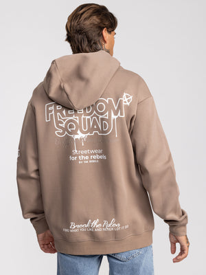 FASHION HOODIE Brown / XXL