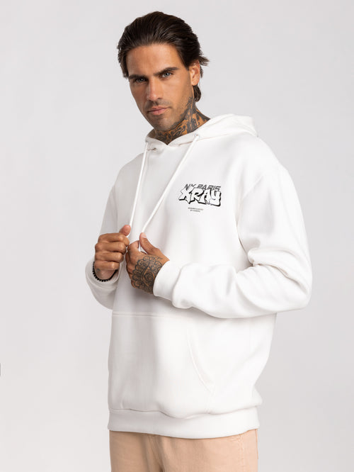 FASHION HOODIE White / XXL