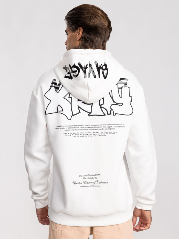 FASHION HOODIE White / XXL