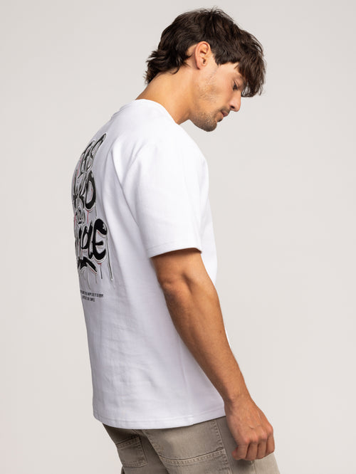 T-SHIRT OVER SIZE White / XXL