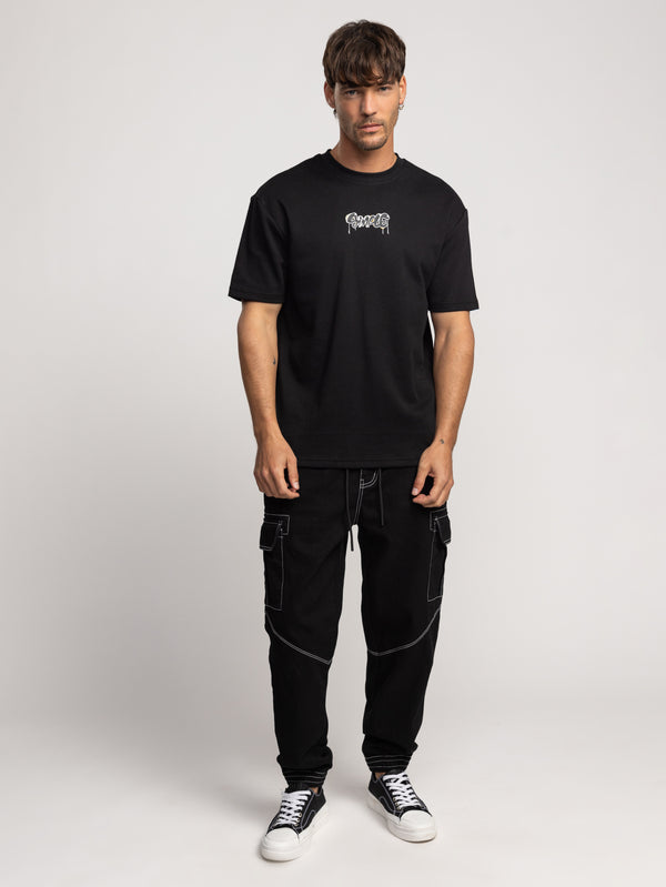 T-SHIRT OVER SIZE Black / XXL