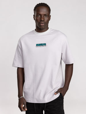 T-SHIRT OVER SIZE Light Gray / XXL