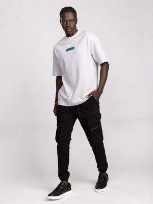 T-SHIRT OVER SIZE Light Gray / XXL