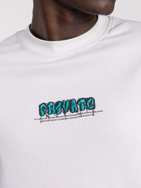 T-SHIRT OVER SIZE Light Gray / XXL