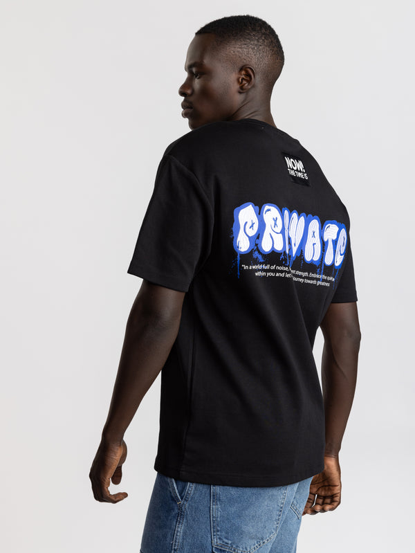 T-SHIRT OVER SIZE Black / XXL