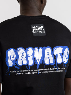 T-SHIRT OVER SIZE Black / XXL