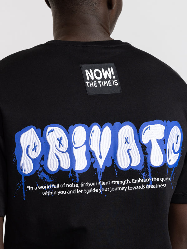 T-SHIRT OVER SIZE Black / XXL